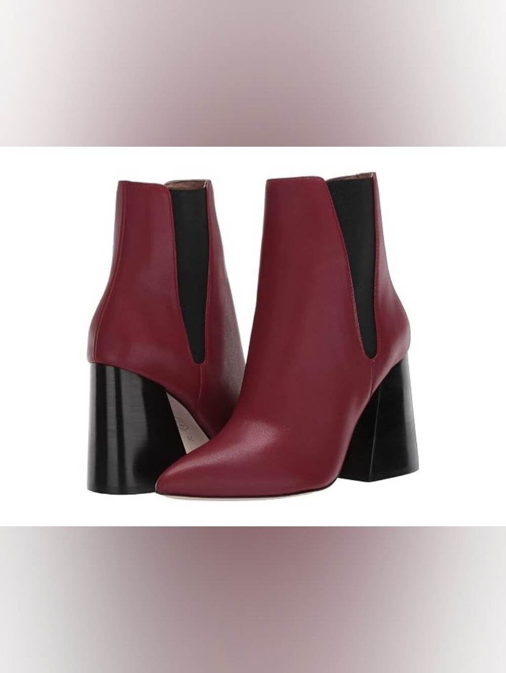 NWT, Joie Abrianna Ruby Red Ankle Boots